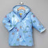 Pluie Pluie Boys Outerwear Blue Robot Print Lined Raincoat 12M-8 - SophiasStyle.com